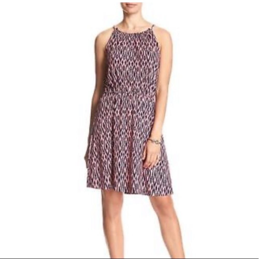 Banana Republic Factory Ikat Print Dress